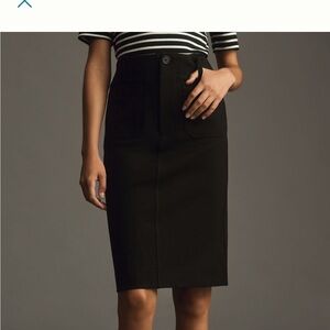 Collette Skirt Navy Blue by Maeve